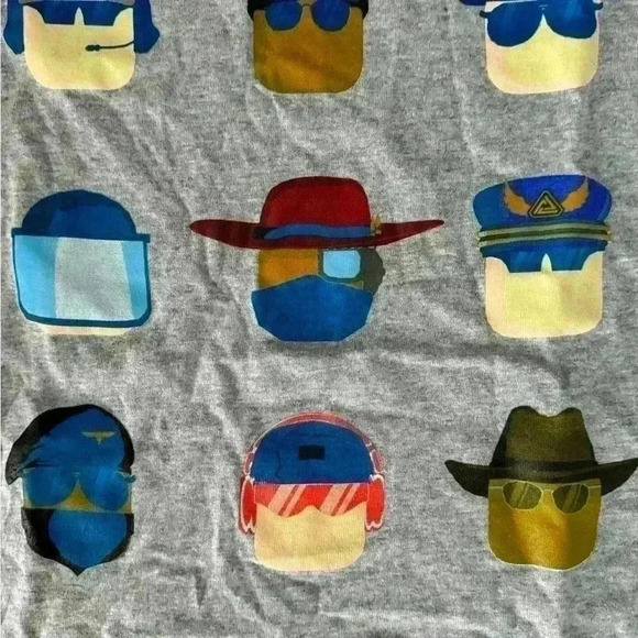 Roblox Character Faces ~ Youth size 8 ~ NWOT! - Picture 3 of 4